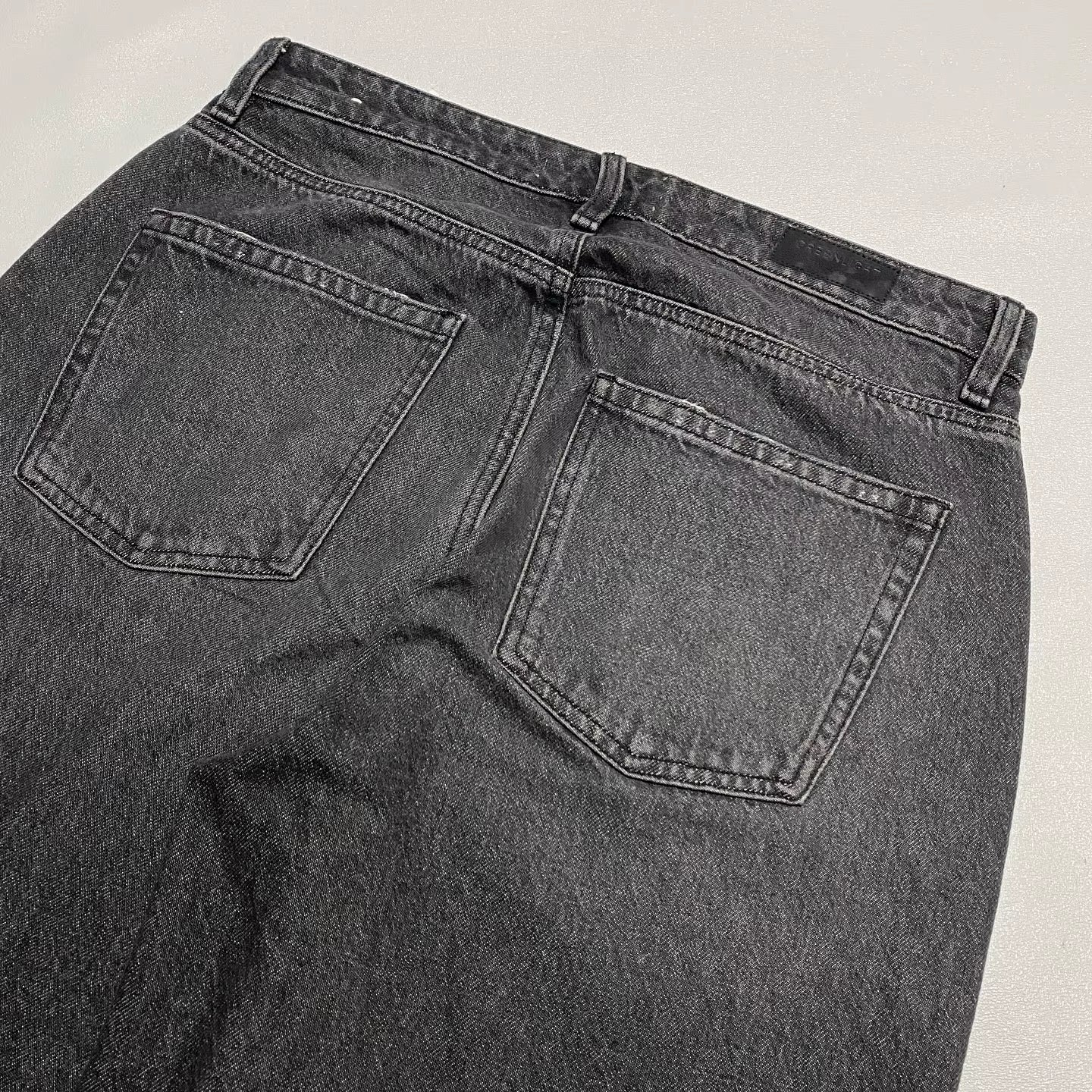 American Y2K New Baggy Wide Leg Black Jeans Overszied Men Street Casual Joker Denim Pants Couple Jeans Retro Streetwear